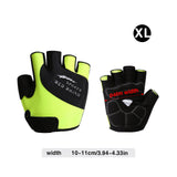 Half Finger Cycling Glove Shockproof Breathable High Elasticity Bicycle Fingerless Sport Glove M-XL