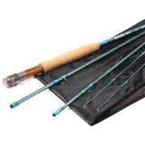 3/4 9ft Carbon Fly Fishing Rod Portable Fly Rod w/ Extra Tip - USA