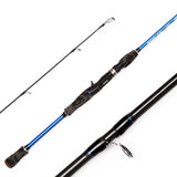 028C Huron 6'/6.6'/7' Carbon Casting Rod Fishing Rod w/ Spare Tip -USA