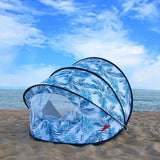 2-3 Persons Instant Pop Up Beach Tent Ultra Light Beach Shade Sun Shelter