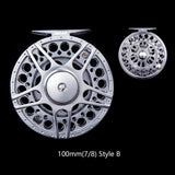 Full Aluminum Fly Reel 1/2 3/4 5/6 7/8 Large Arbor Fly Fishing Reel