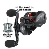 Baitcaster Reels with Extra Shallow Spool Low Profile Baitcasting Reel