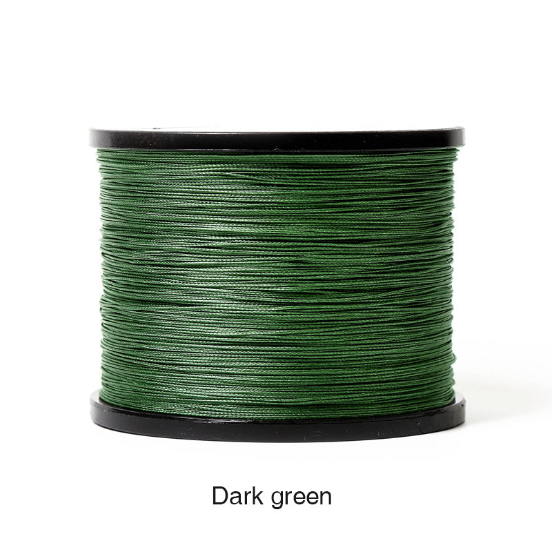 Generic 1 8 Weaves PE Fishing Line H8 Ultra-long Casting 8 Strand Braided  Smooth Multifilament Line H8-Green-100m