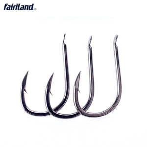 100pcs Blade Iseama Carbon Steel Flat Handle None Eyed Barbed Hooks 11/12/13# Carp Fishhook