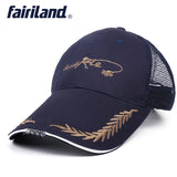 Cotton with Breathable Mesh 4LED Lights Baseball Cap Outdoor Night Reading Jogging Fishing Hat