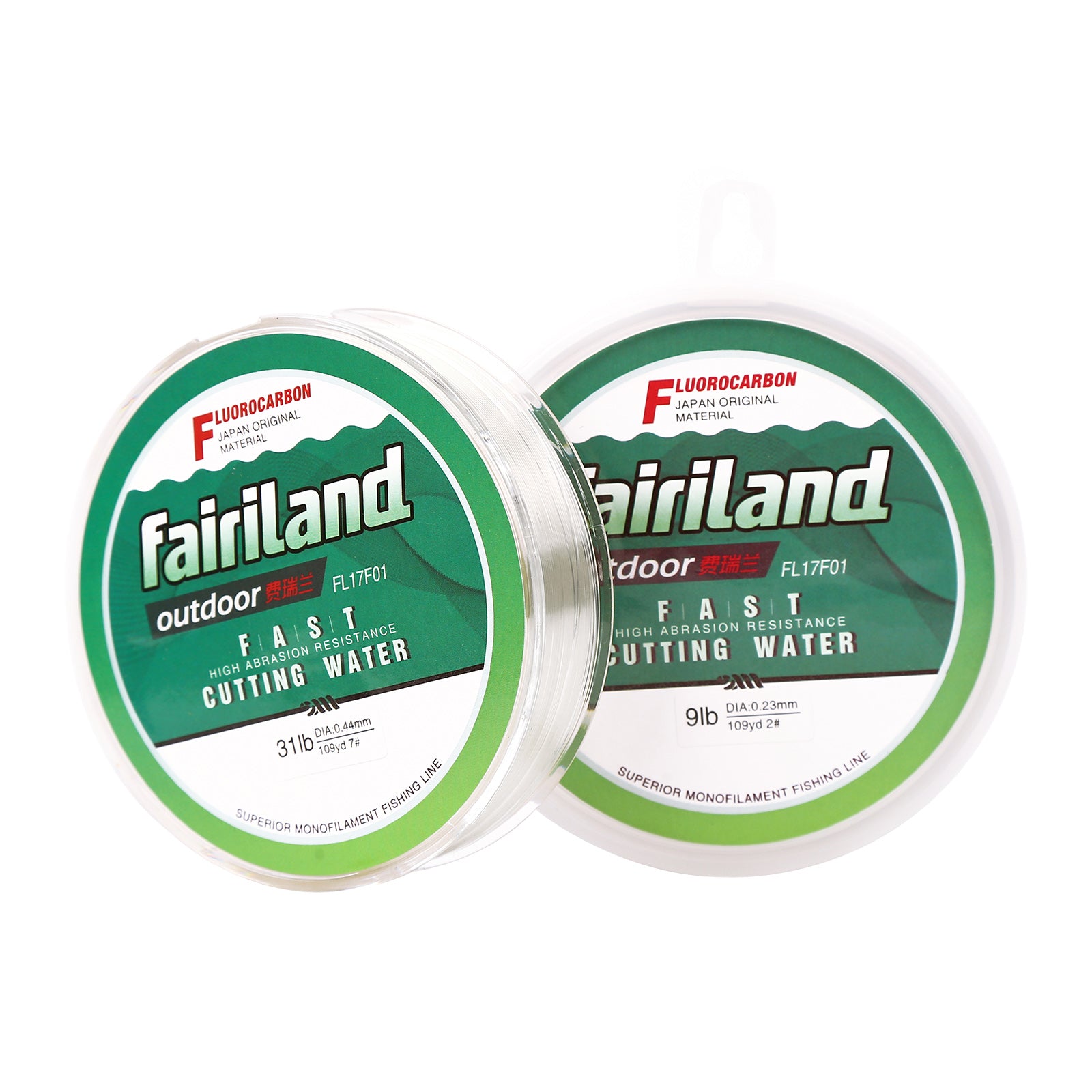 Fairiland 100m Fluorocarbon Fishing Line Japan Line Material Monofilam –  Fairiland Outdoor Technology