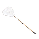 Fishing Landing Net 2.5m Fly Fishing Brail 50*50cm Dip Net Aluminum Alloy Telescopic Pole Scoop Net