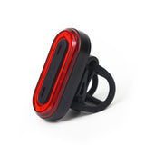 USB Rechargeable Bike Rear Light 50Lm 6 Modes Safety Flashlight   Bicycle Warning Taillight Lamp