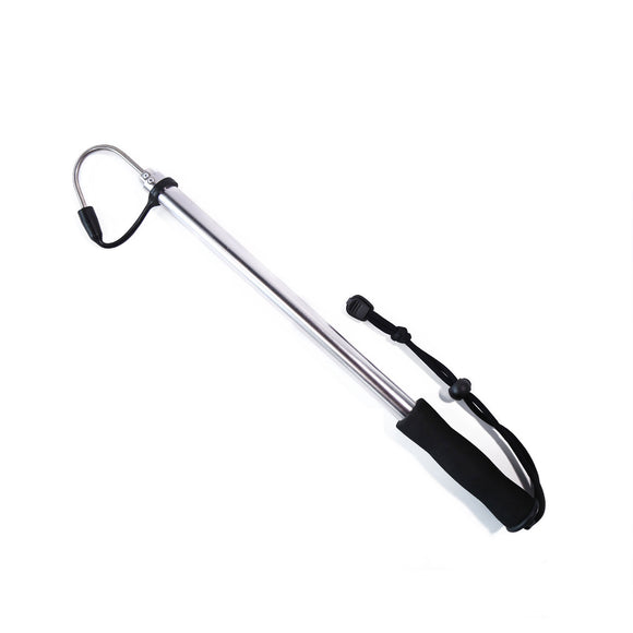 4FT Retractable Telescopic Sea Fishing Gaff Stainless Steel Sharp Spear Hook-USA